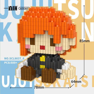 Jujutsu Kaisen Cursed Domain 3D Chibi Micro Blocks