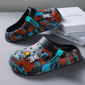 SUPRM Icon Art Clogs