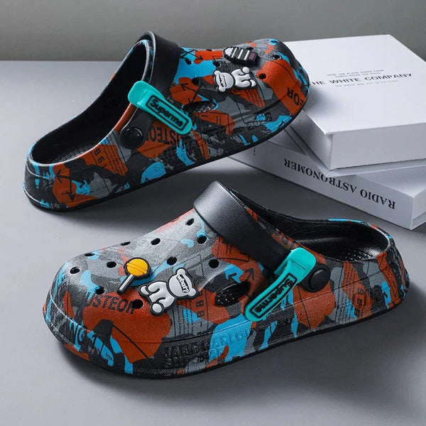 SUPRM Icon Art Clogs