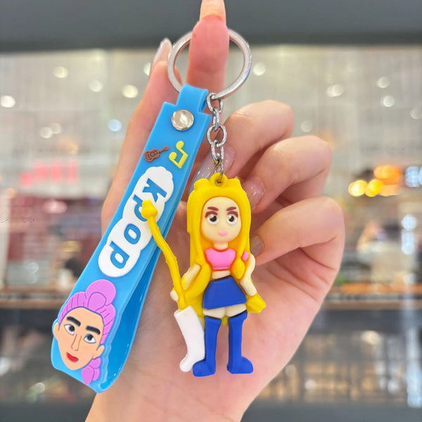 K-Pop Demon Hunters Idol Stage Keychain