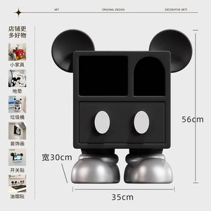 Vintage Mickey Pop Stealth Bedside Cabinet