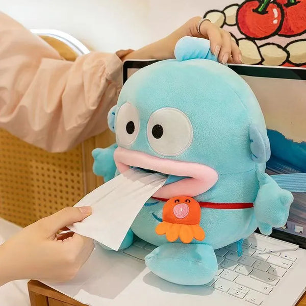 Kawaii Hangyodon Premium Plush Tissue Doll