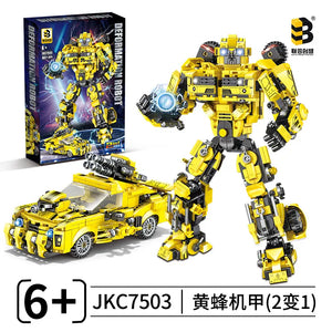 United Creations JKC7503 Bumblebee Blocks