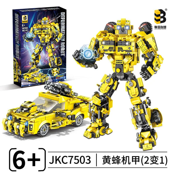 United Creations JKC7503 Bumblebee Blocks