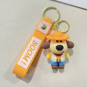 Gromit Style Icon 3D Keychain