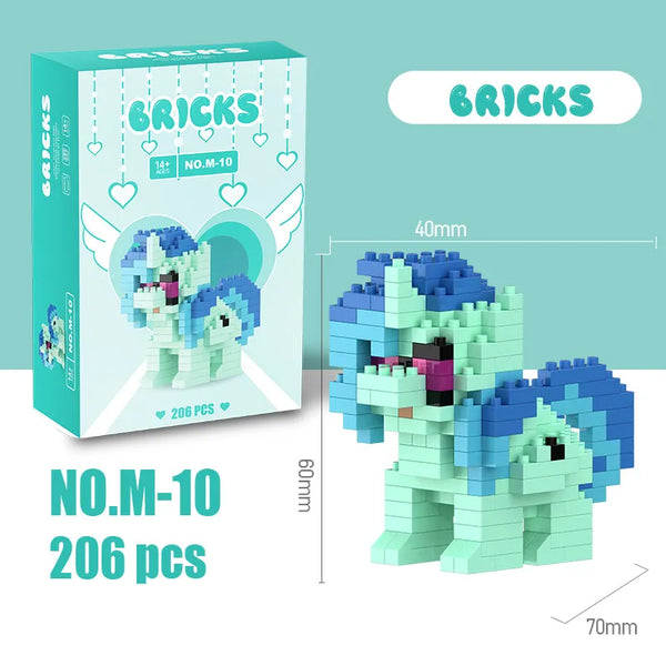 Bricks My Little Pony Micro Building Blocks