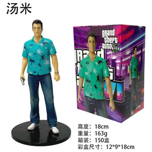 GTA Vice City Kingpin Tommy Vercetti Figurine (18 cm)