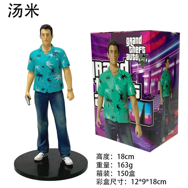 GTA Vice City Kingpin Tommy Vercetti Figurine (18 cm)