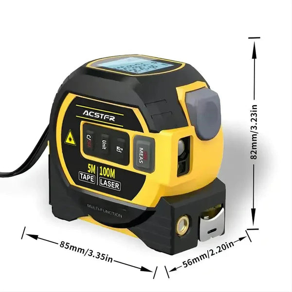 Precision Pro 3-in-1 Laser Measuring Tape