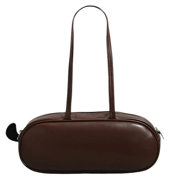 Quirky Flat Dachshund Shoulder Bag