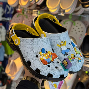 Simpsons Springfield Comfort Clogs