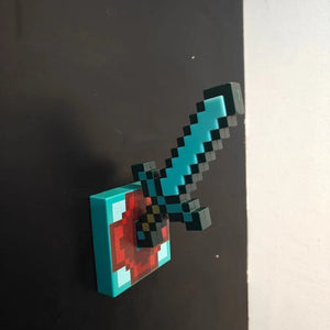 Minecraft Magnetic Pixel Sword & Torch