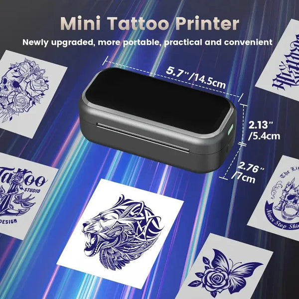 Ink-Impulse Wireless Tattoo Printer