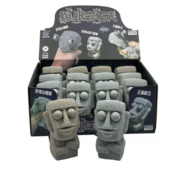 Rock Man Pop-Eye Squishy