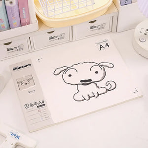 Crayon Shin-chan Beginner Series A4 Sketchbook