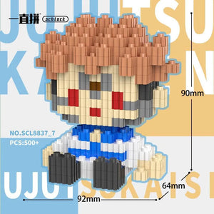 Jujutsu Kaisen Cursed Domain 3D Chibi Micro Blocks