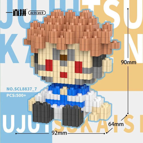 Jujutsu Kaisen Cursed Domain 3D Chibi Micro Blocks