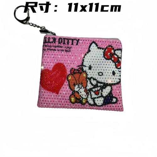 Sanrio Rhinestone-Print Hello Kitty Bag
