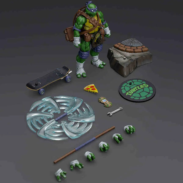 JOYTOY 1/18 Scale Teenage Mutant Ninja Turtles Figure