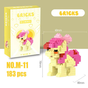 Bricks My Little Pony Micro Building Blocks