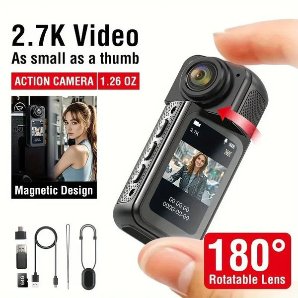 S70 Reverse Thumb 2.7K Camera