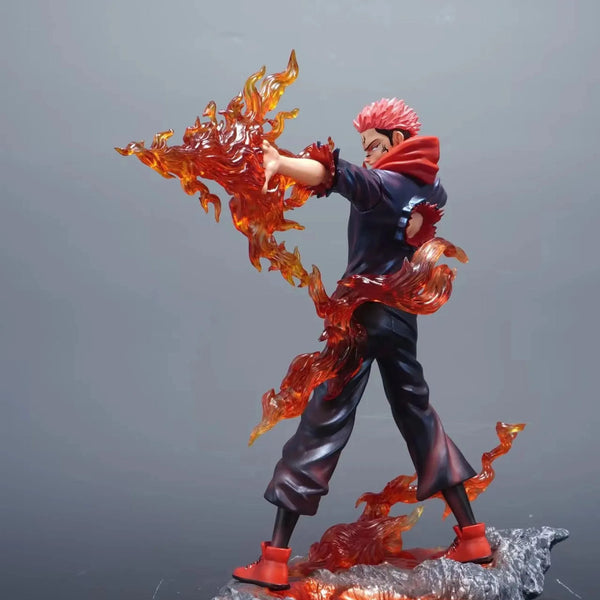 Ryomen Sukuna Fire Play Figurine (30 cm)