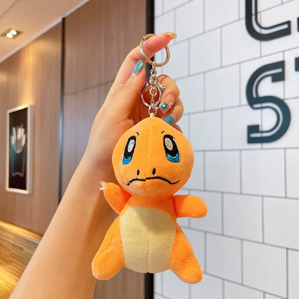 Pokemon Starter Team Plush Keychain