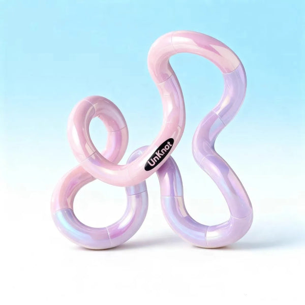 Unknot Electroplated Tangle Fidget Rope