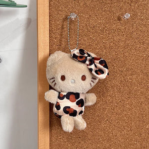 Hello Kitty Chic Leopard Keychain