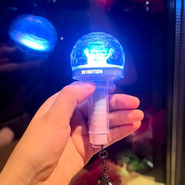 SEVENTEEN 10th Anniversary Lightstick Keychain