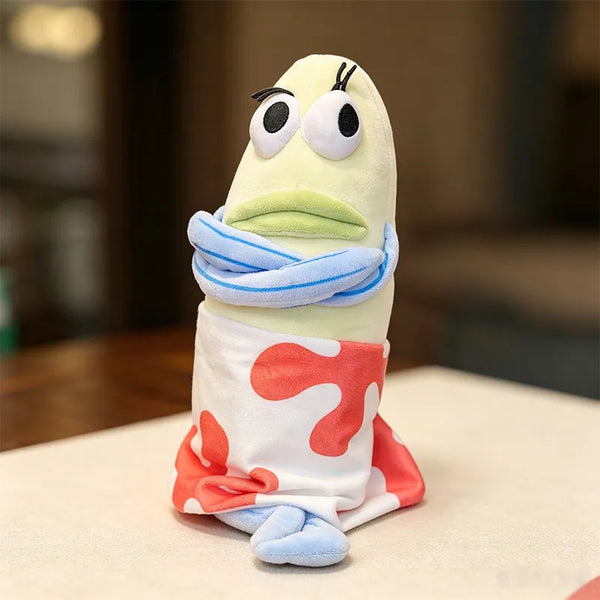 Iconic Bikini Bottom Background Fish Plushies