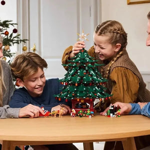 Family Christmas Tree Building Blocks (3171 Pcs)
