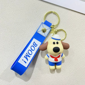 Gromit Style Icon 3D Keychain