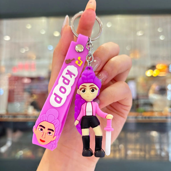 K-Pop Demon Hunters Idol Stage Keychain