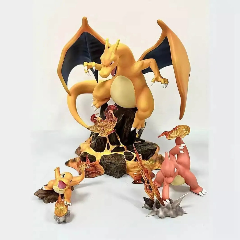 Pokémon Charizard Evolution 3-Figure Set