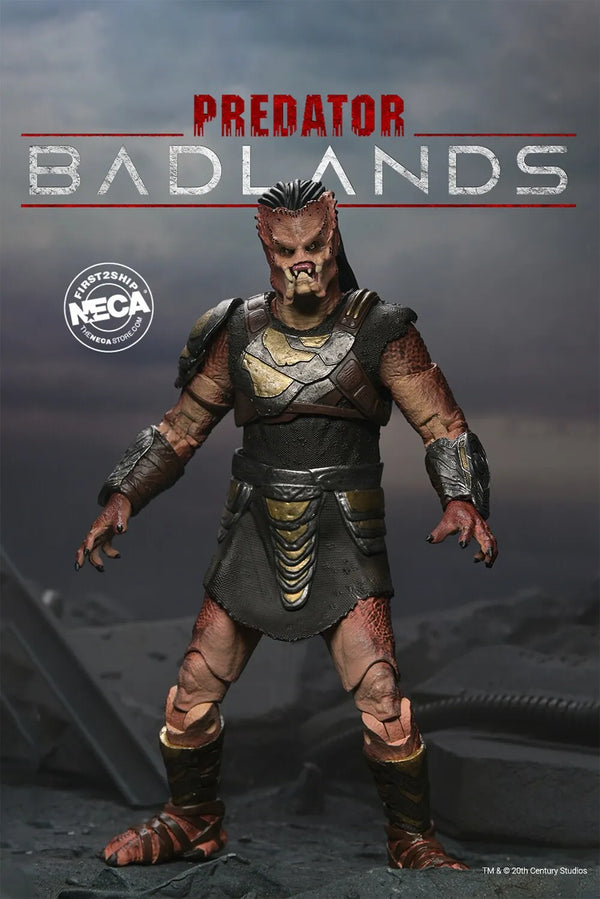 NECA Predator Badlands Feral Hunter Action Figure (18 cm)