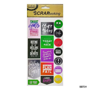 Artisan Scrapbook Sticker Collection