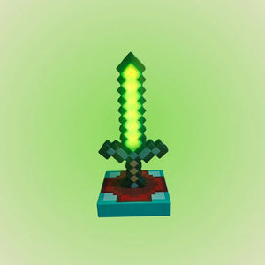 Minecraft Magnetic Pixel Sword & Torch