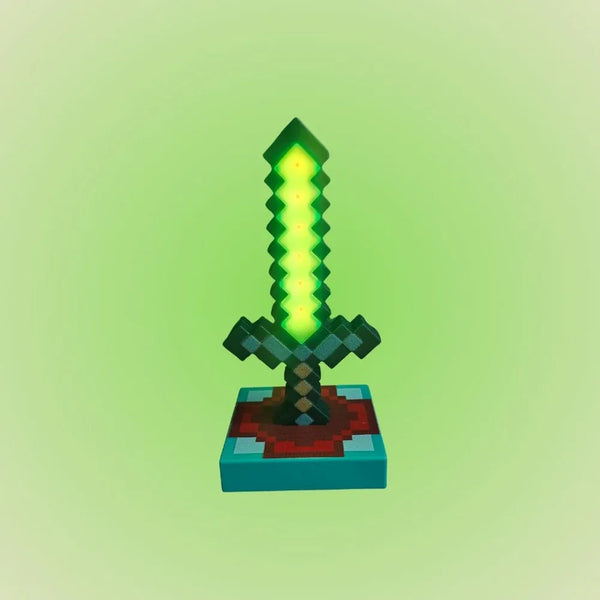 Minecraft Magnetic Pixel Sword & Torch