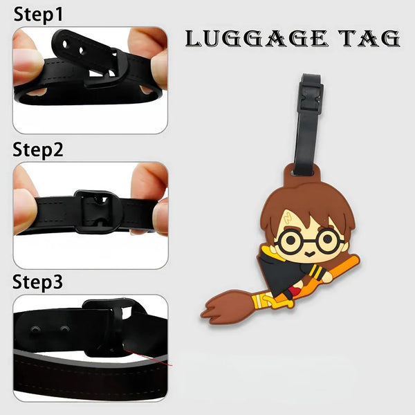 Harry Potter Chibi Style Luggage Tags