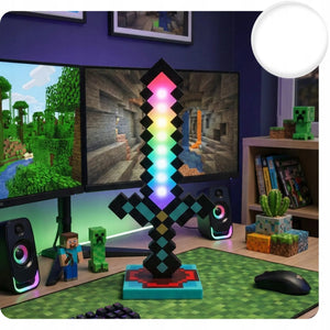 Minecraft Enchanted Pixels Light Sword