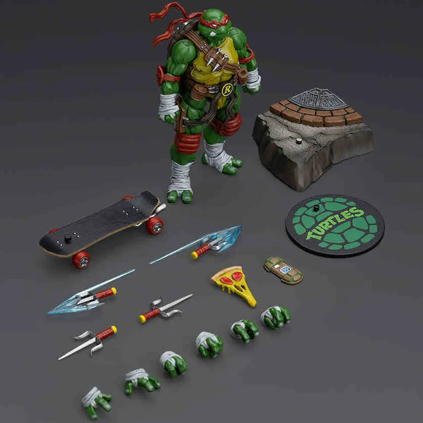 JOYTOY 1/18 Scale Teenage Mutant Ninja Turtles Figure