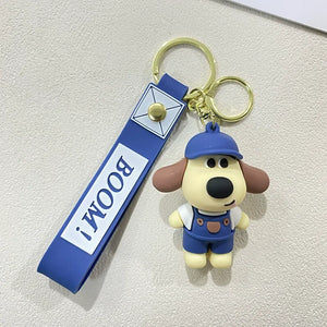 Gromit Style Icon 3D Keychain
