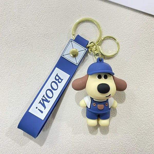 Gromit Style Icon 3D Keychain