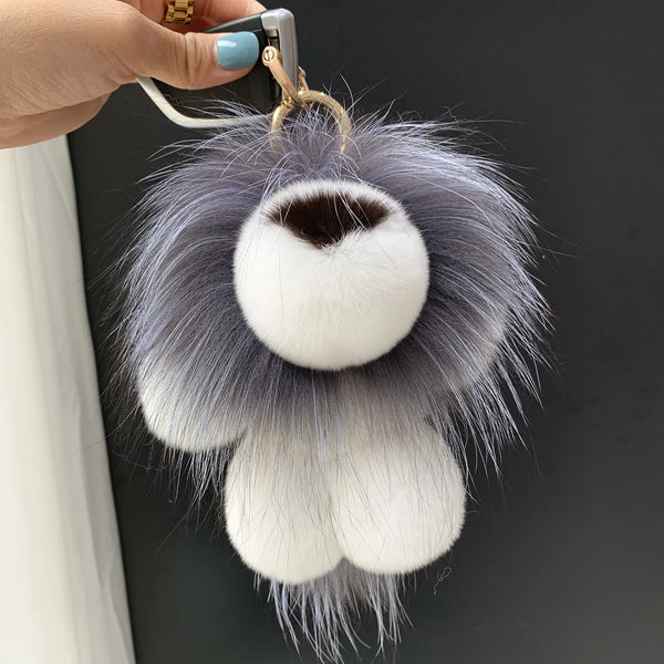 Safari Puff Premium Lion Charm