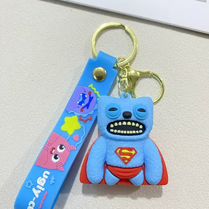 Fuggler Ugly-Hero Keychain Squad