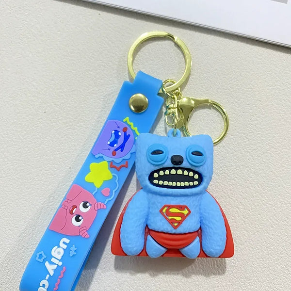 Fuggler Ugly-Hero Keychain Squad