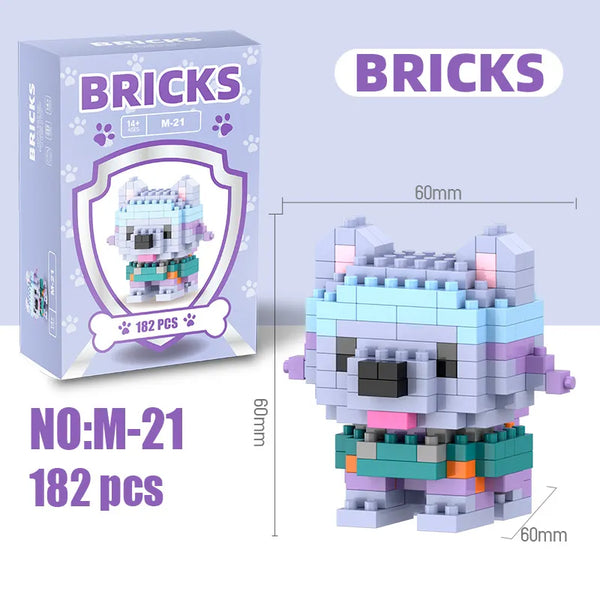 Bricks Paw Patrol Building Blocks