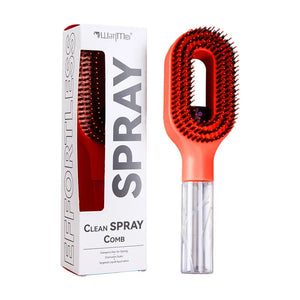 WanMei 2-in-1 Spray Comb and Detangling Brush