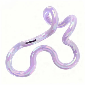 Unknot Electroplated Tangle Fidget Rope